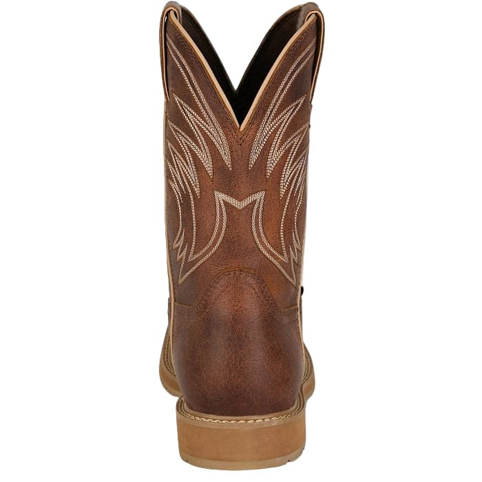 Justin Men's Pecan Daywork Waterproof Western Work Boots SE4242 - Image 5