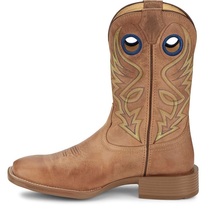 Justin Men's Pickett Light Oak Western Boots UN7150 - Image 3