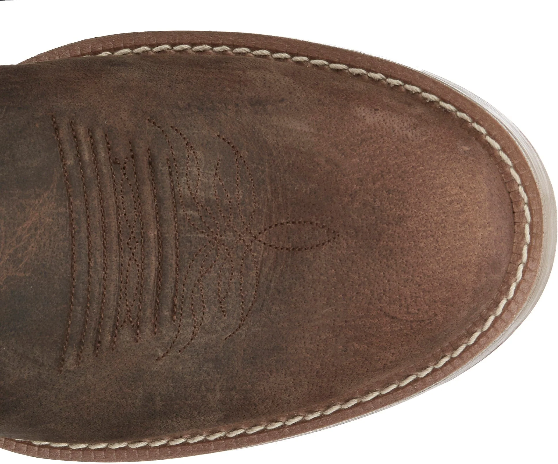 Justin Men's Rendon Barnwood Brown Round Toe Western Boots SE7533 - Image 5