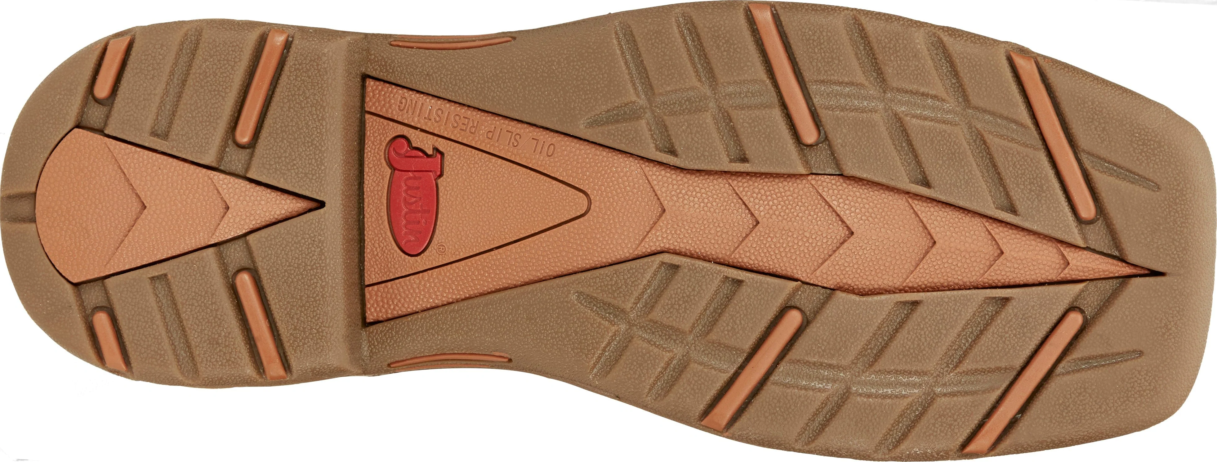 Justin Men's Rush Brown Composite Toe Waterproof Work Boot SE4341 - Image 9