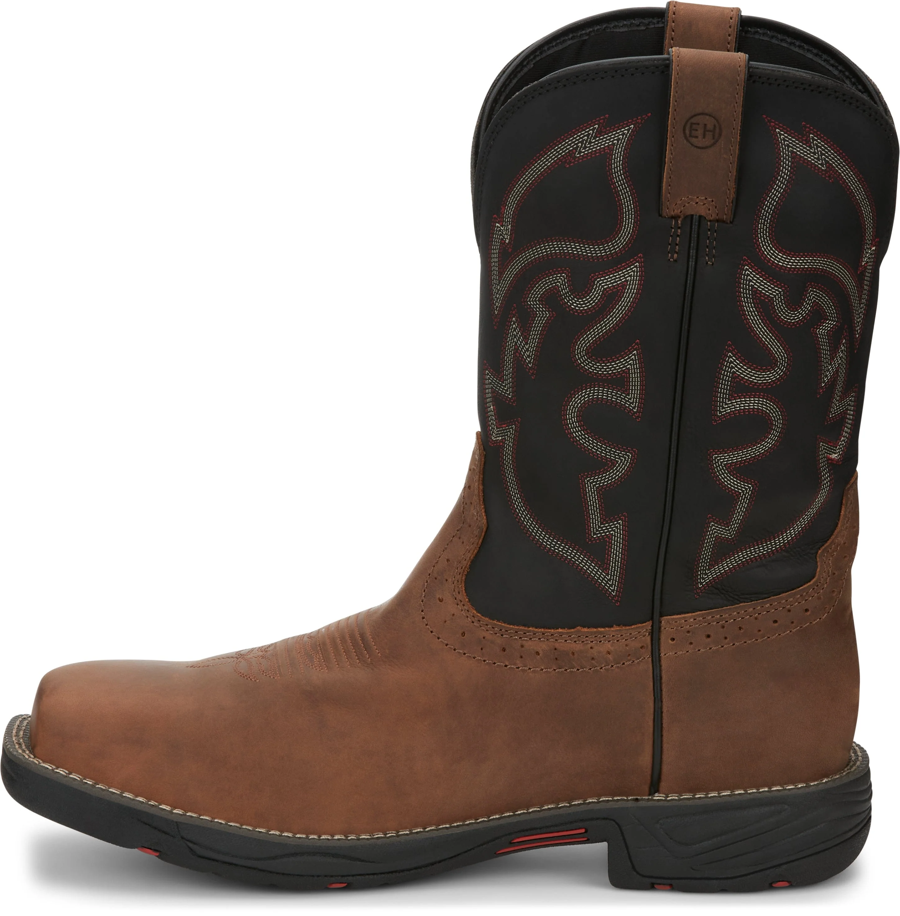 Justin Men's Rush Nano Composite Toe Waterproof Work Boots WK4337 - Image 4
