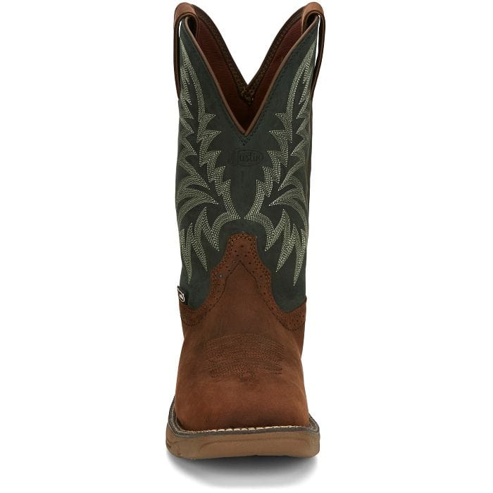 Justin Men's Rush Pecan Brown Western Boots SE7401 - Image 5