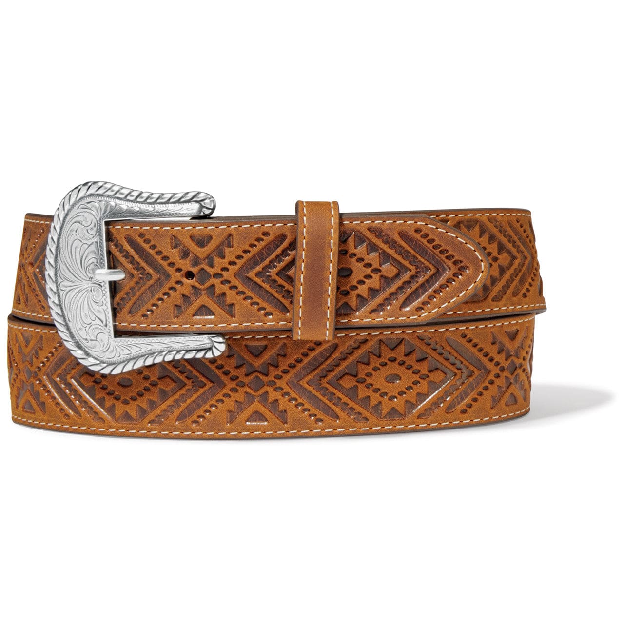 Justin Men's Sequoia Southwestern Bison Belt C21539