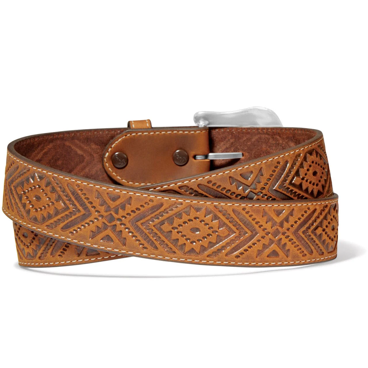 Justin Men's Sequoia Southwestern Bison Belt C21539 - Image 2