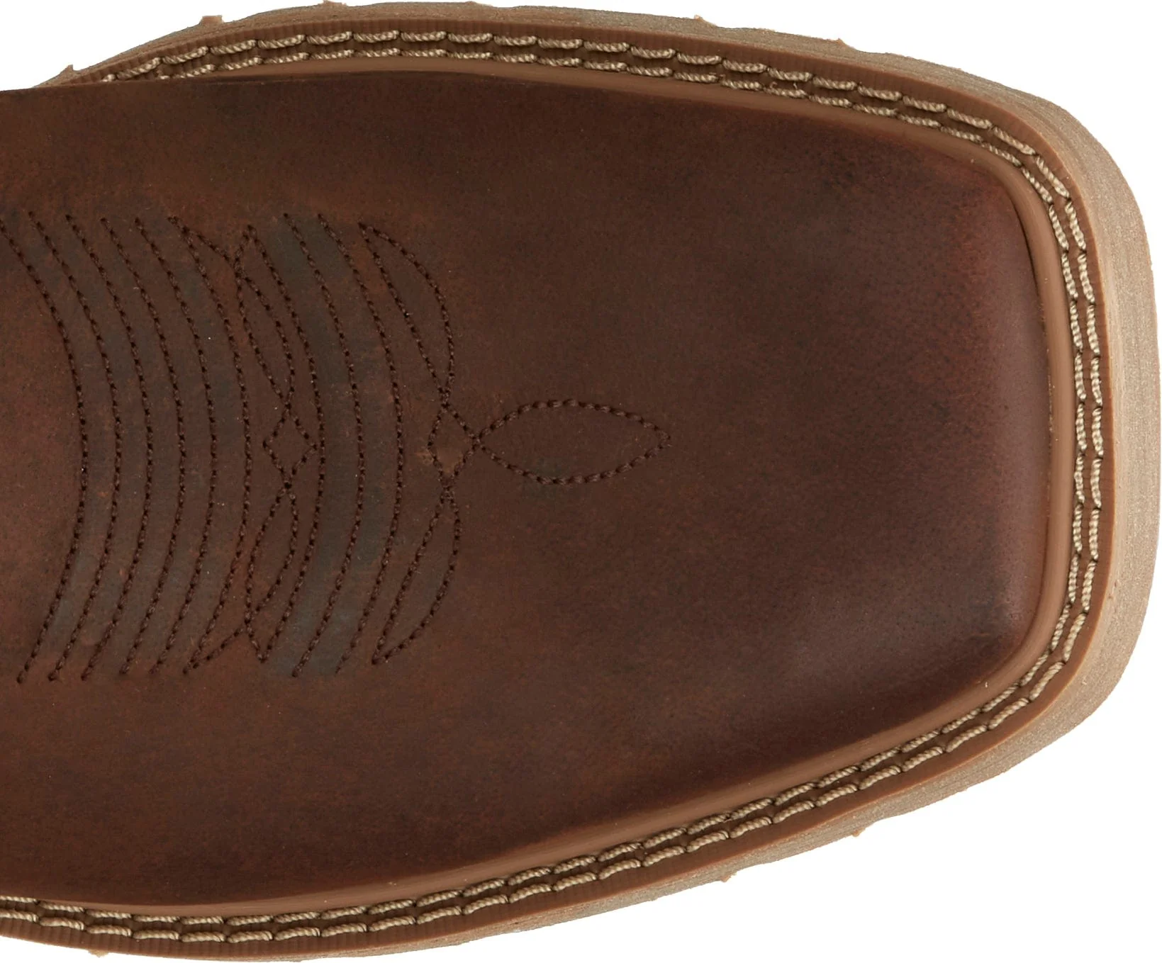 Justin Men's Stampede Buster II Pecan Brown Square Toe Work Boots SE3100 - Image 5