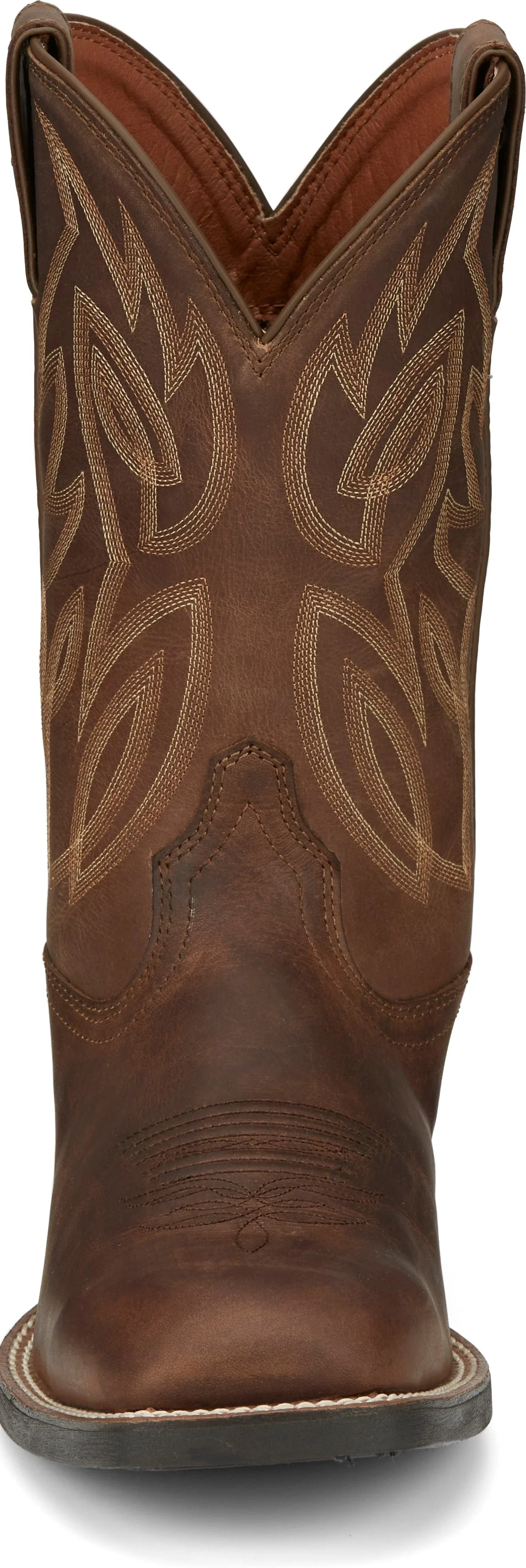 Justin Men's Stampede Canter Dusky Brown Western Boots SE7510 - Image 6