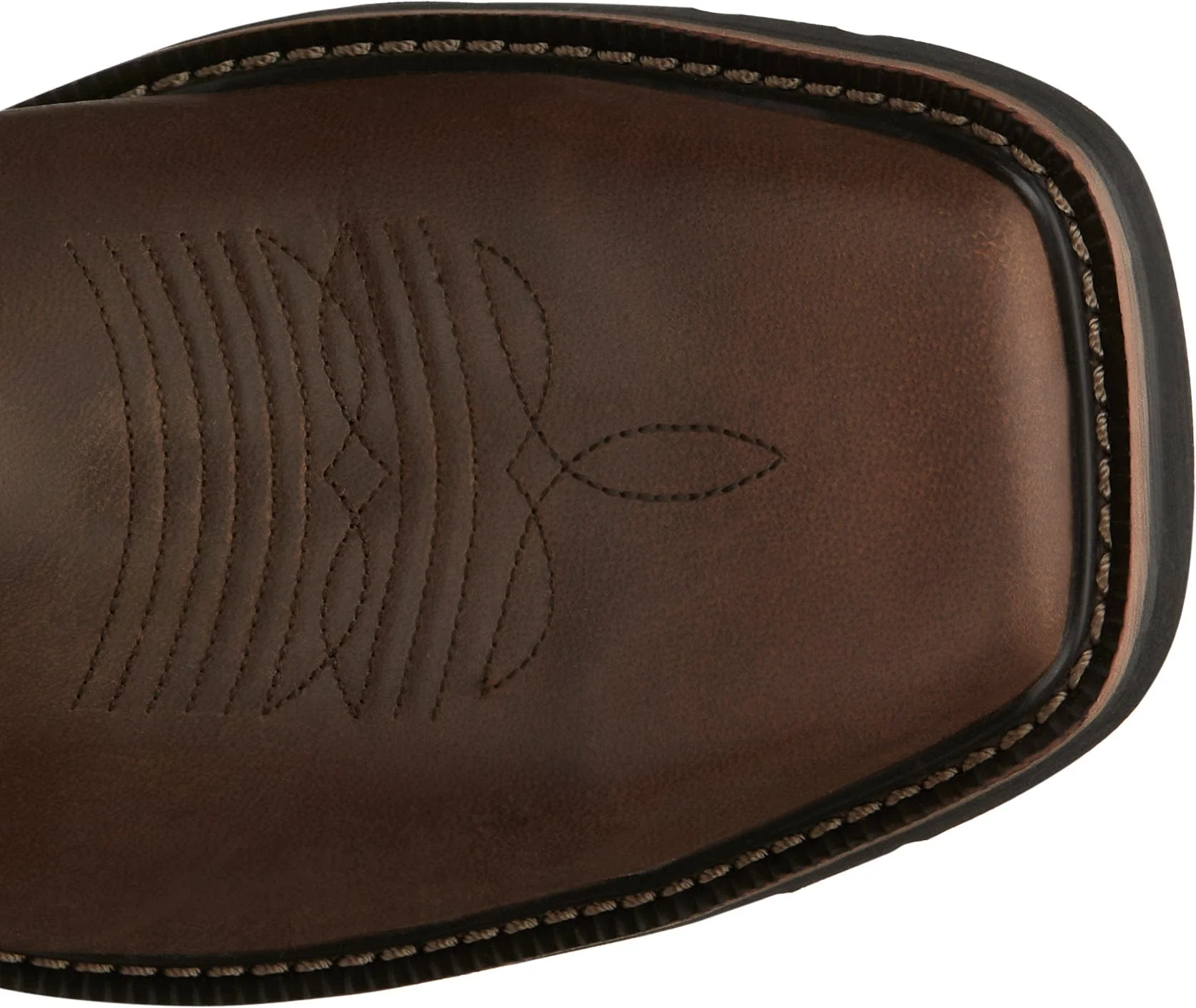 Justin Men's Stampede Driller Brown Steel Toe Work Boots SE4690 - Image 5