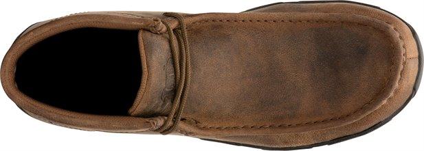 Justin Men's Cappie Brown Steel Toe Work Shoe 235 - Image 4