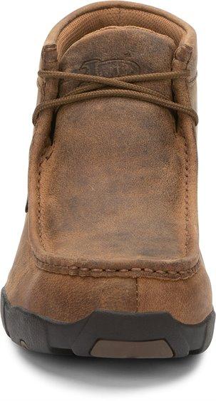 Justin Men's Cappie Brown Steel Toe Work Shoe 235 - Image 5