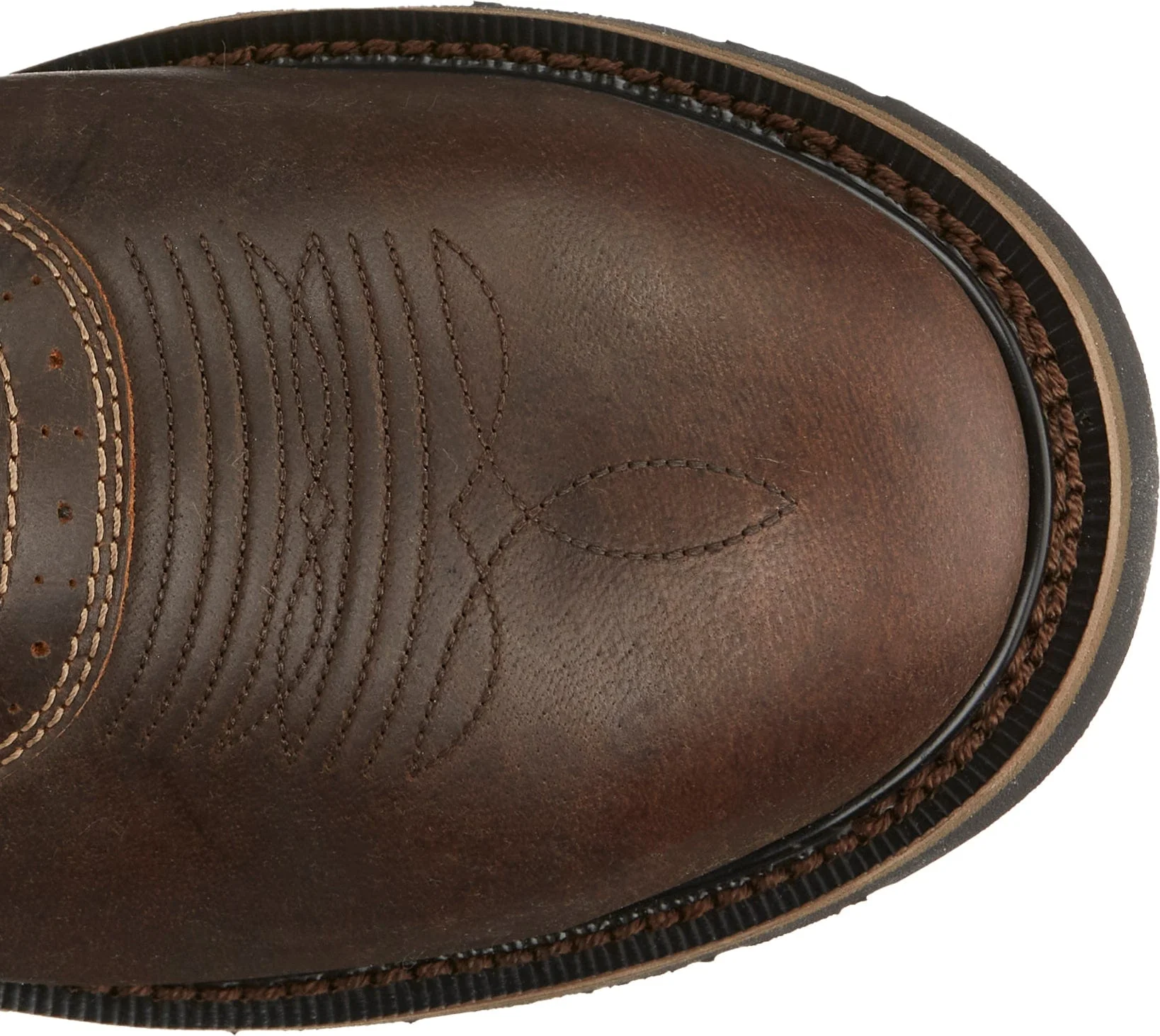 Justin Men's Superintendent Golden Brown Steel Toe Work Boot SE4661 - Image 5