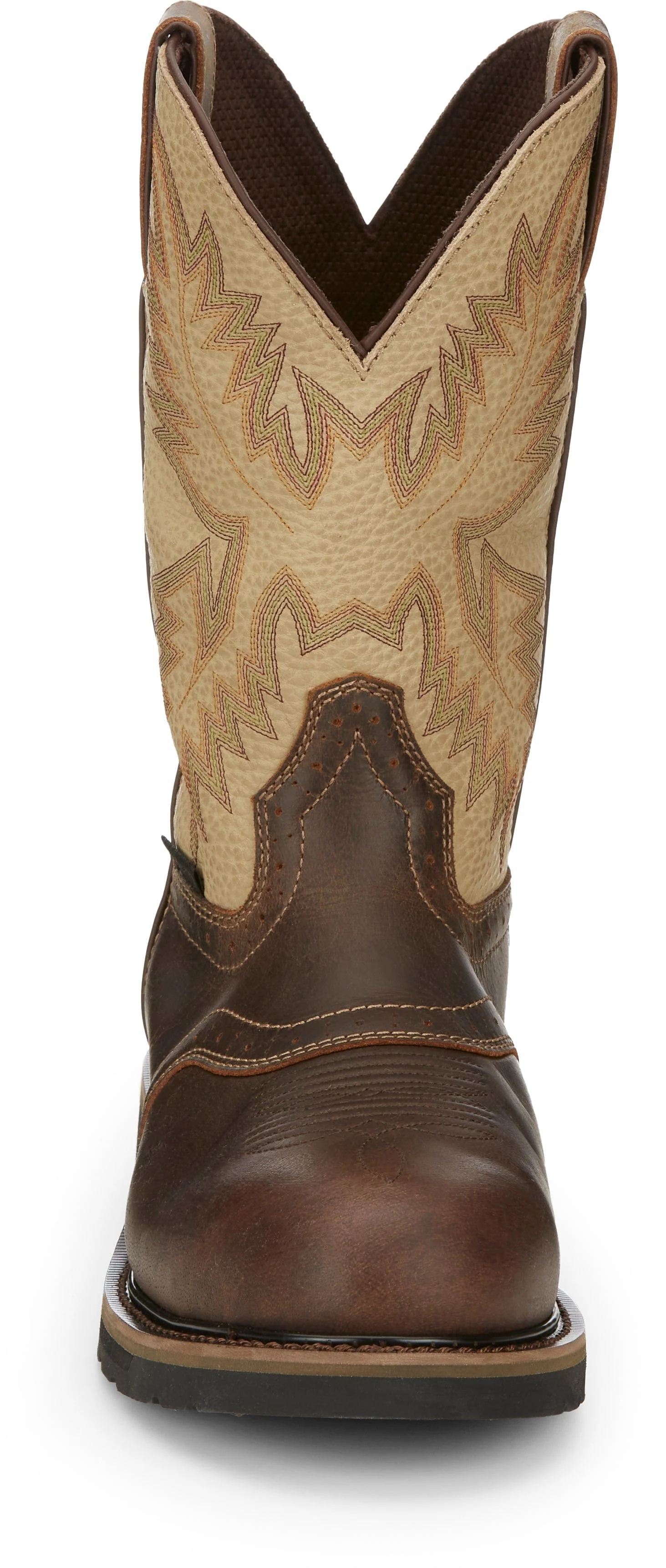 Justin Men's Superintendent Golden Brown Steel Toe Work Boot SE4661 - Image 6