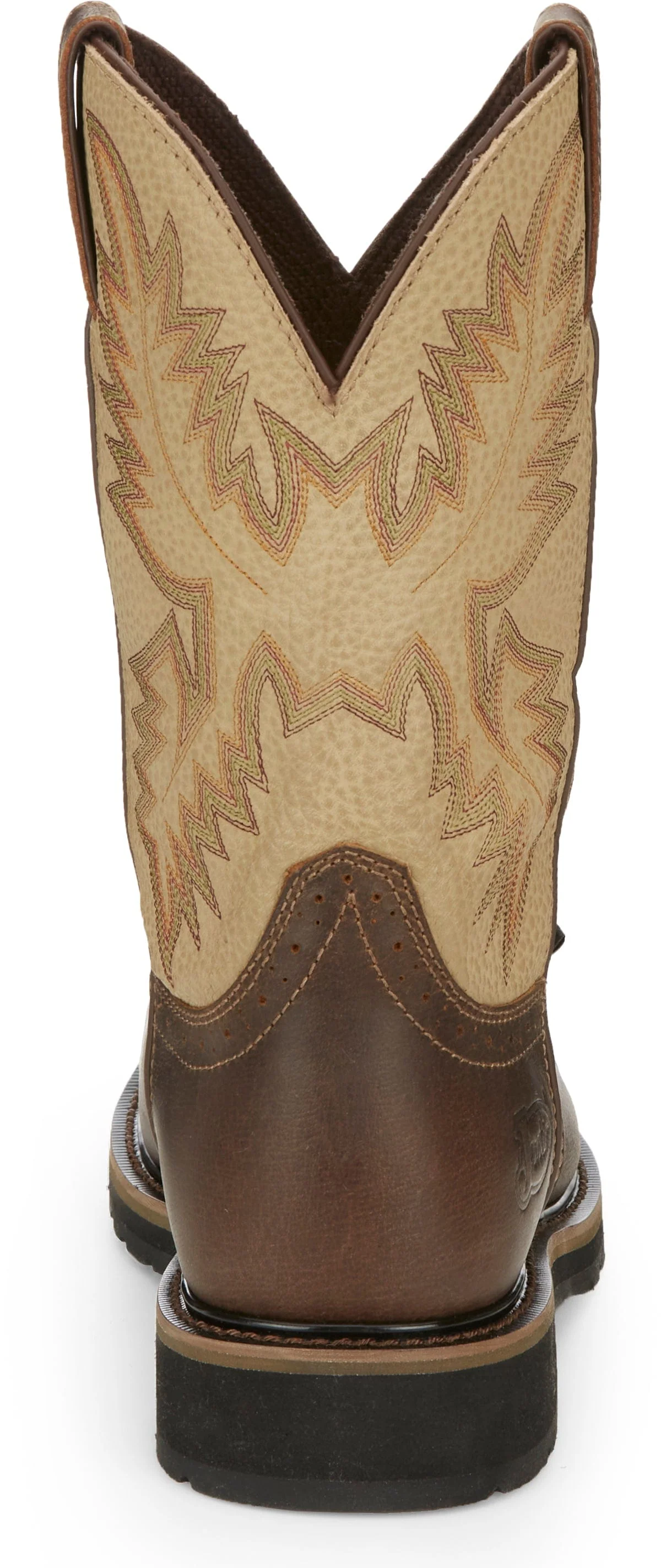Justin Men's Superintendent Golden Brown Steel Toe Work Boot SE4661 - Image 7