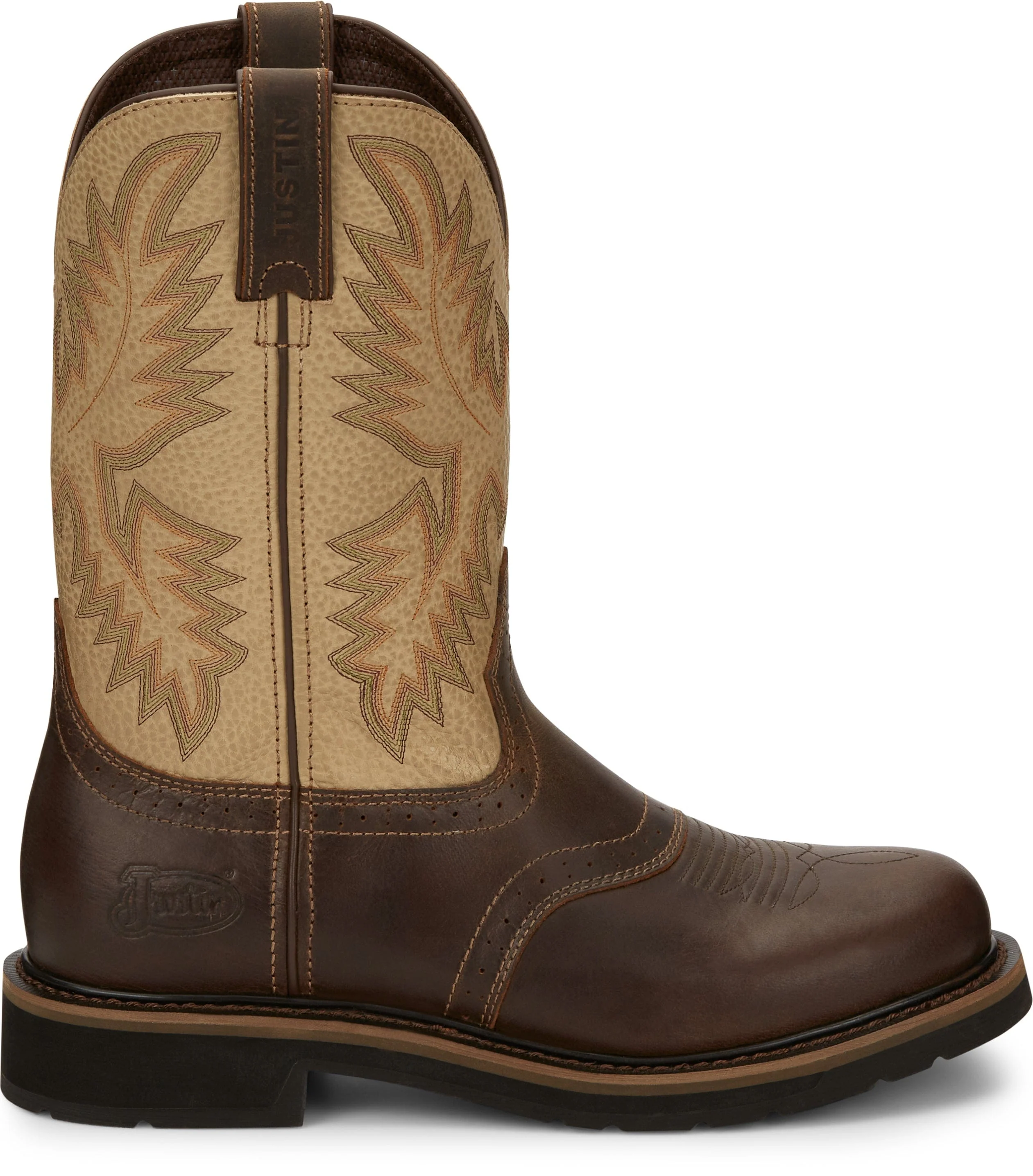 Justin Men's Superintendent Golden Brown Work Boots SE4660 - Image 4