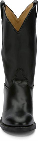 Justin Men's Tobias Black Round Toe Western Boots 3040 - Image 5