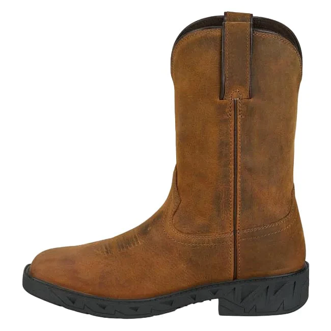 Justin Men's Trencher Brown Prodigy Western Work Boots PD4066 - Image 3