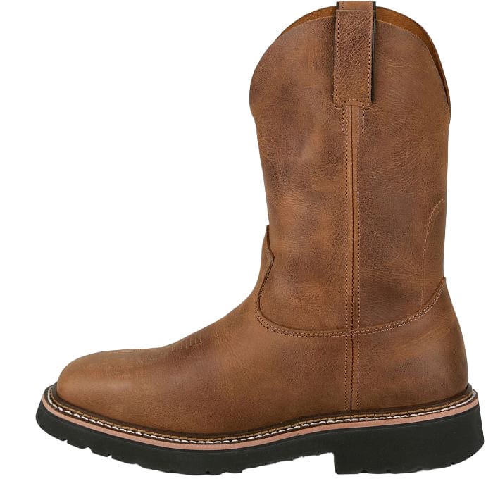 Justin Men's Walnut Ames Steel Toe Work Boots HL4223 - Image 3