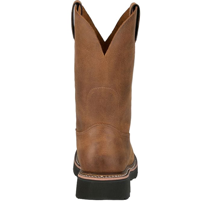 Justin Men's Walnut Ames Steel Toe Work Boots HL4223 - Image 5