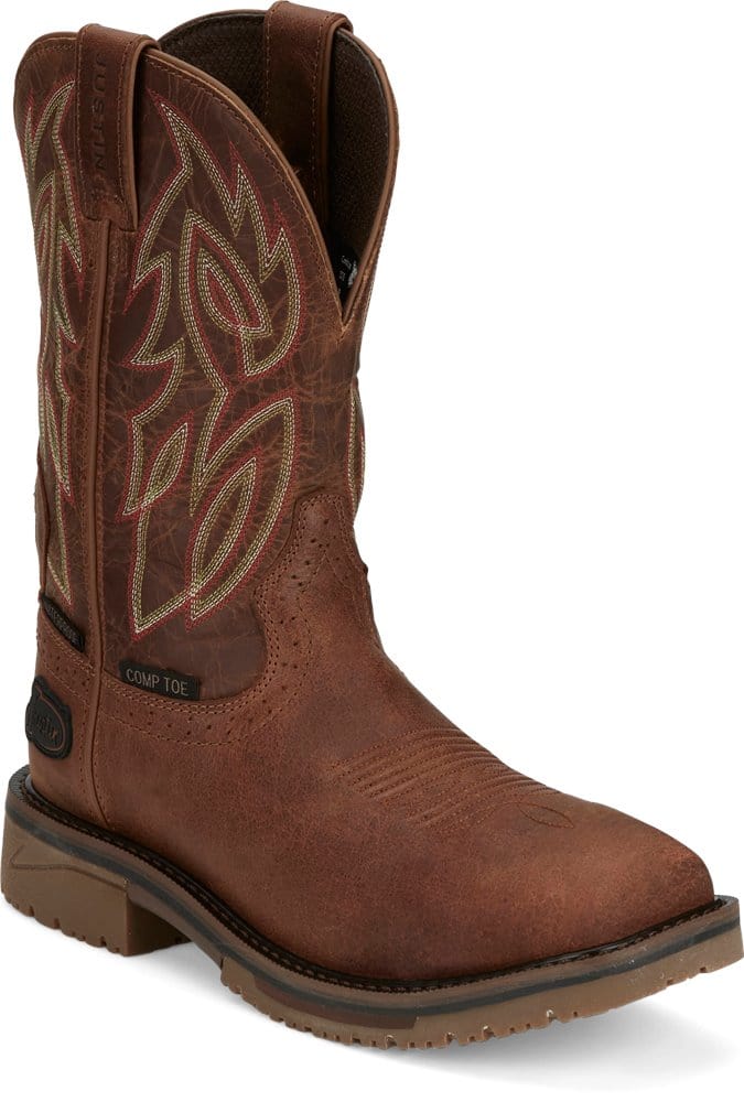 Justin Men's Wolfe Nano Comp Toe Work Boots SE4752