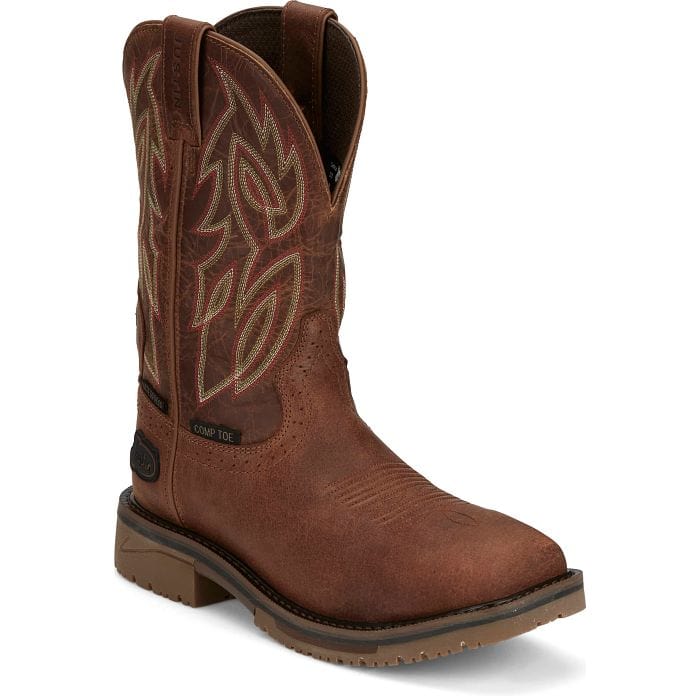 Justin Men's Wolfe Nano Comp Toe Work Boots SE4752 - Image 5