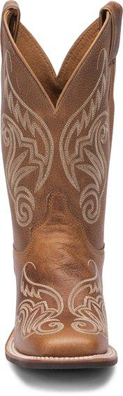 Justin Women's Bent Rail Llano Distressed Brown Cowgirl Boots BRL212 - Image 5