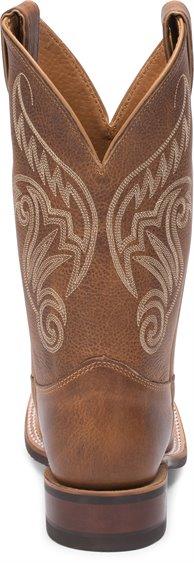 Justin Women's Bent Rail Llano Distressed Brown Cowgirl Boots BRL212 - Image 6