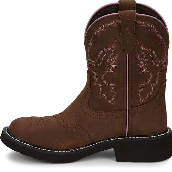 Justin Women's Gypsy Gemma Rustic Aged Bark Round Toe Western Boots GY9903 - Image 7