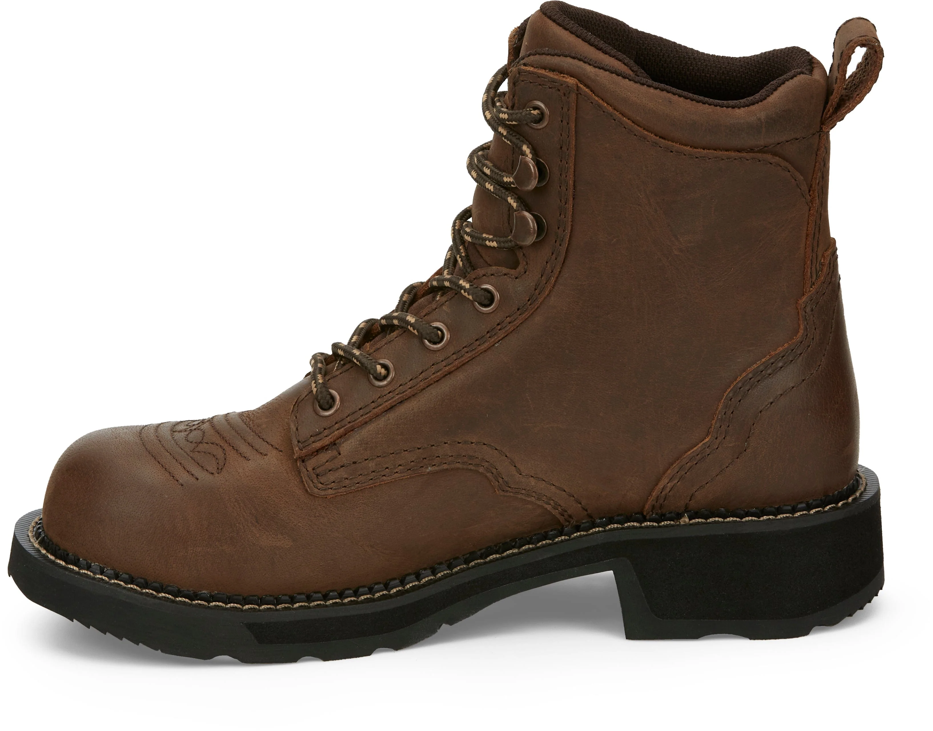 Justin Women's Gypsy Katerina Waterproof Steel Toe Lace Up Work Boots GY985 - Image 4