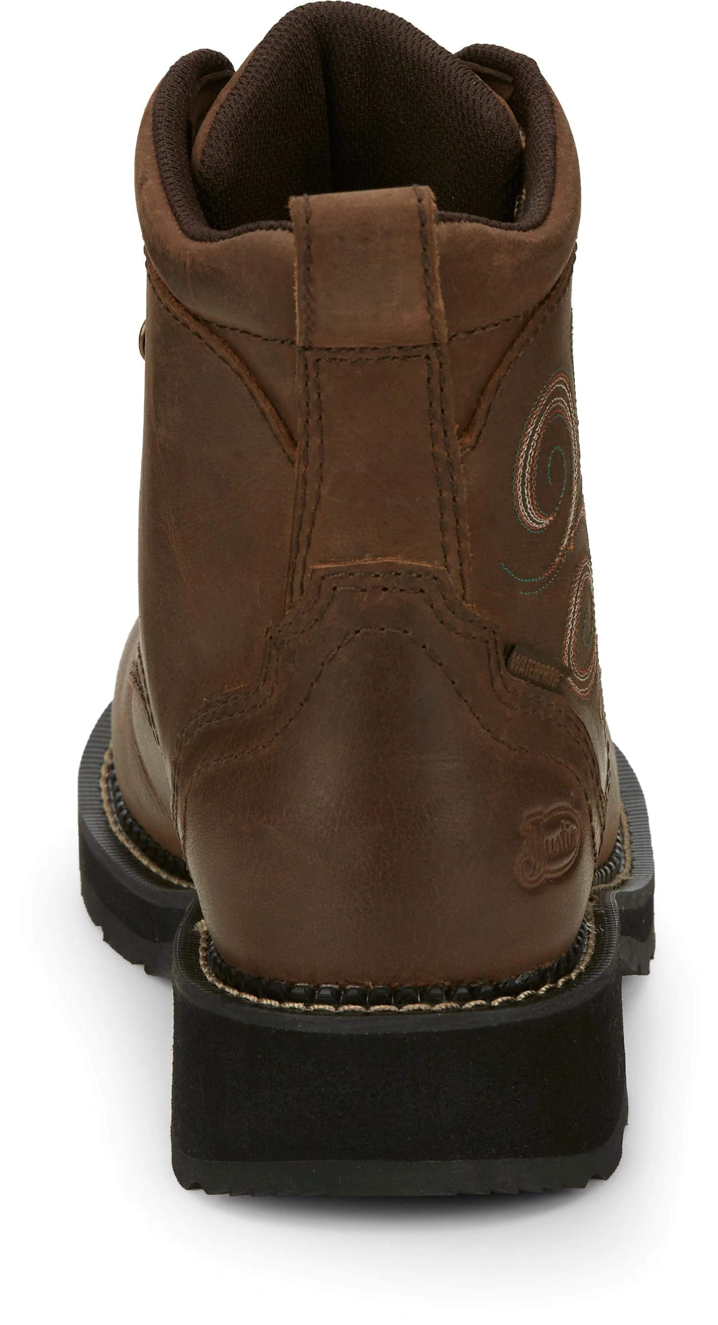 Justin Women's Gypsy Katerina Waterproof Steel Toe Lace Up Work Boots GY985 - Image 7