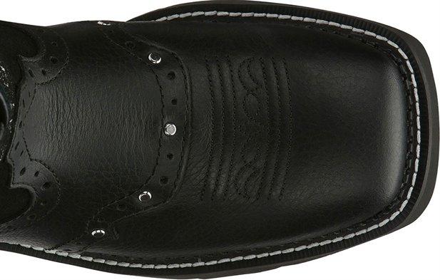 Justin Women's Gypsy Mandra Black Square Toe Western Boots GY9977 - Image 4