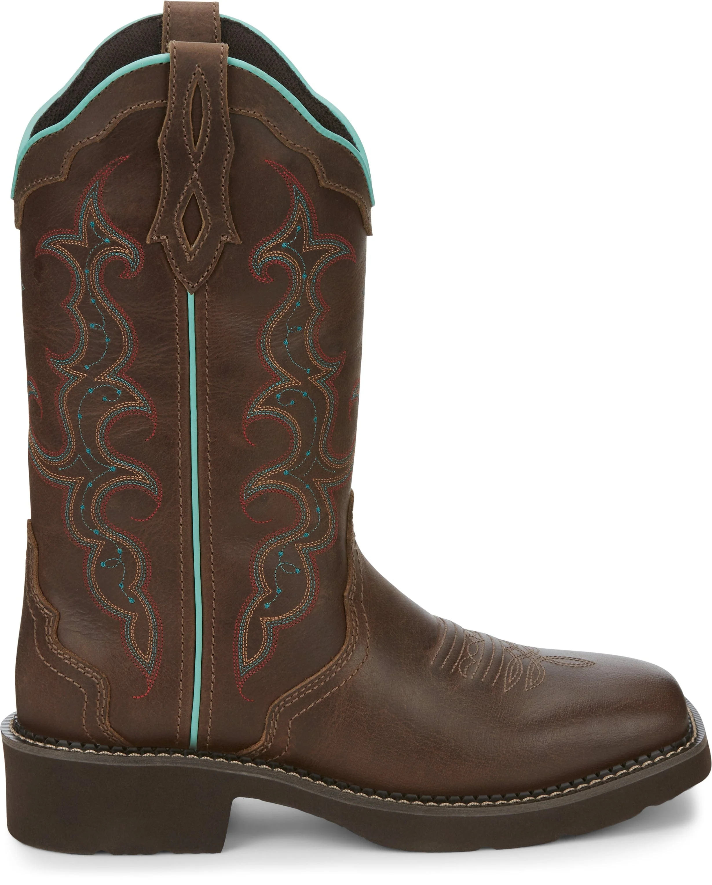 Justin Women's Gypsy Raya Brown Round Toe Western Boots GY2900 - Image 3
