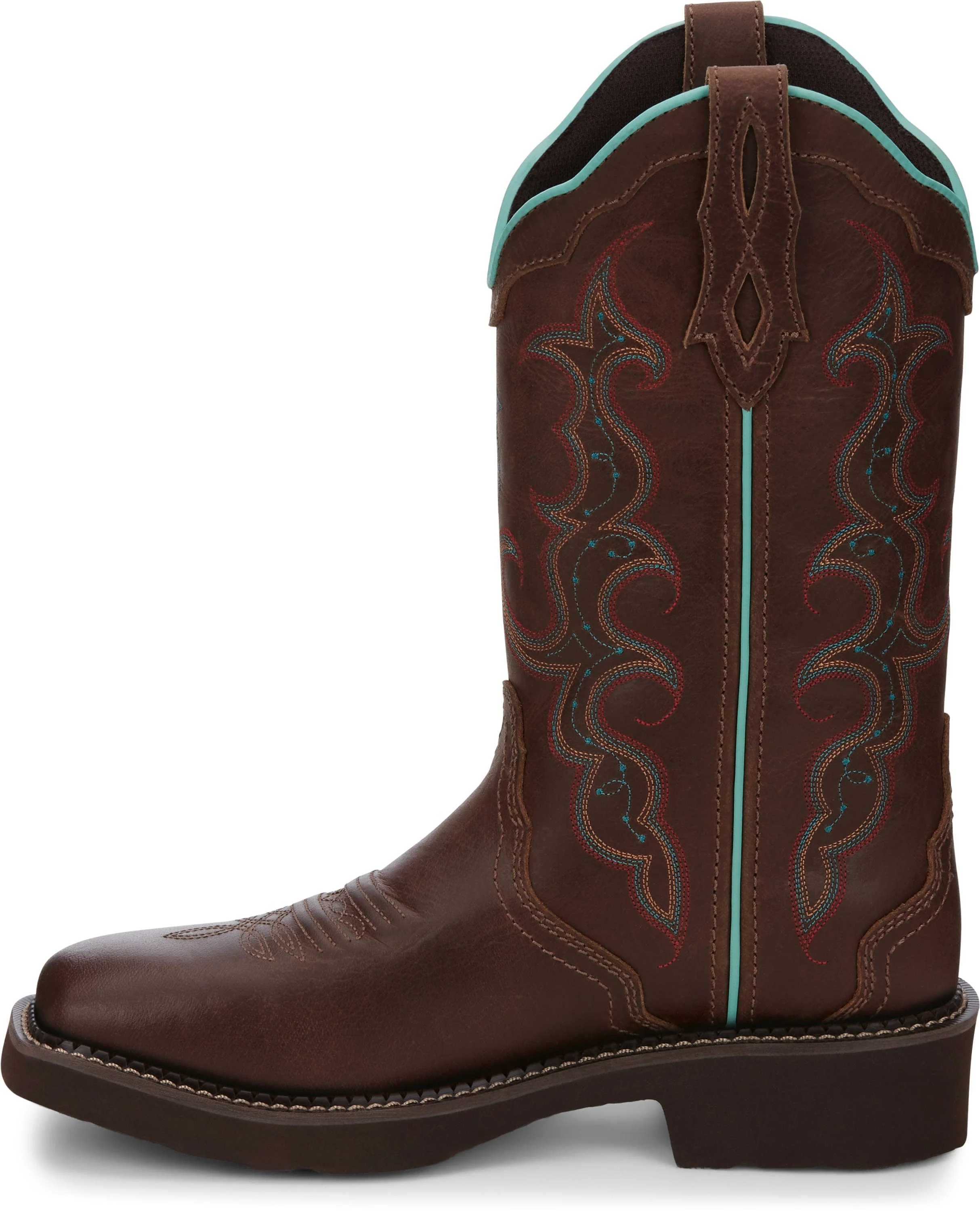 Justin Women's Gypsy Raya Brown Round Toe Western Boots GY2900 - Image 4
