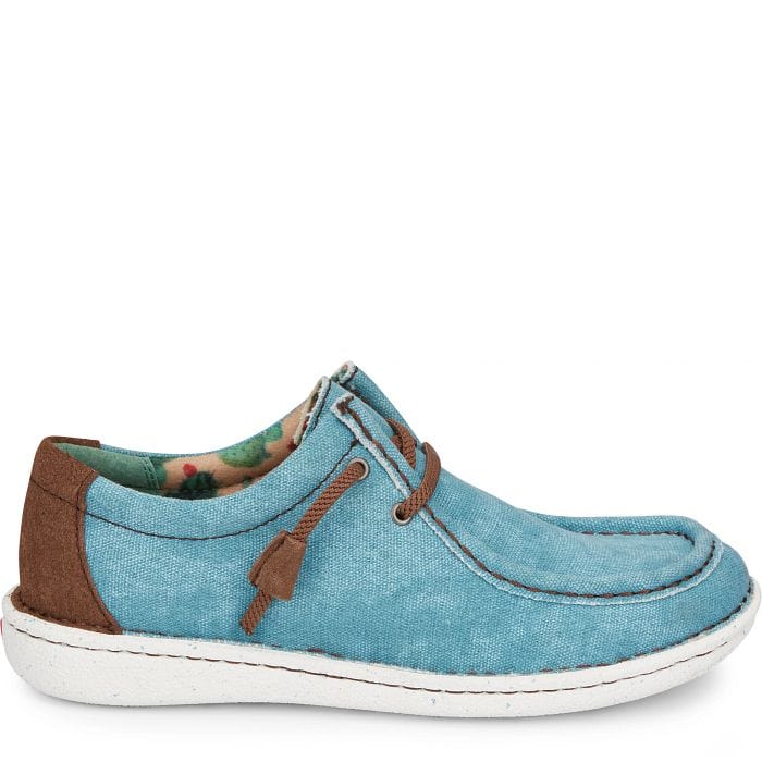 Justin Women's Hazer Turquoise Slip On Shoes JL170 - Image 2