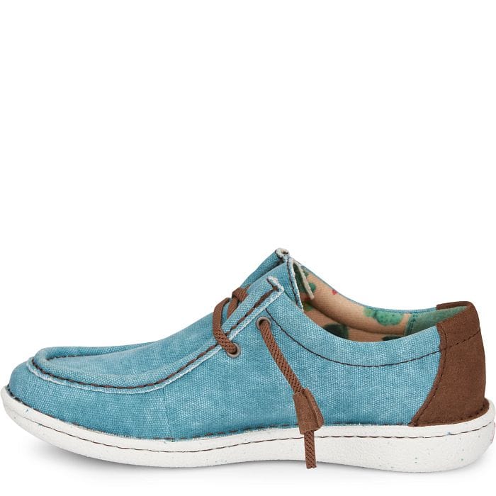 Justin Women's Hazer Turquoise Slip On Shoes JL170 - Image 3