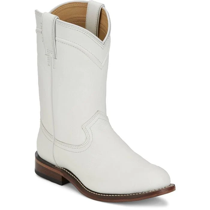 Justin Women's Holland Snow White Roper Boots RP3314