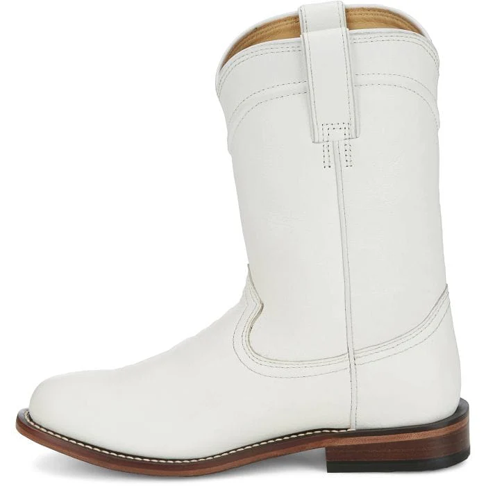 Justin Women's Holland Snow White Roper Boots RP3314 - Image 4