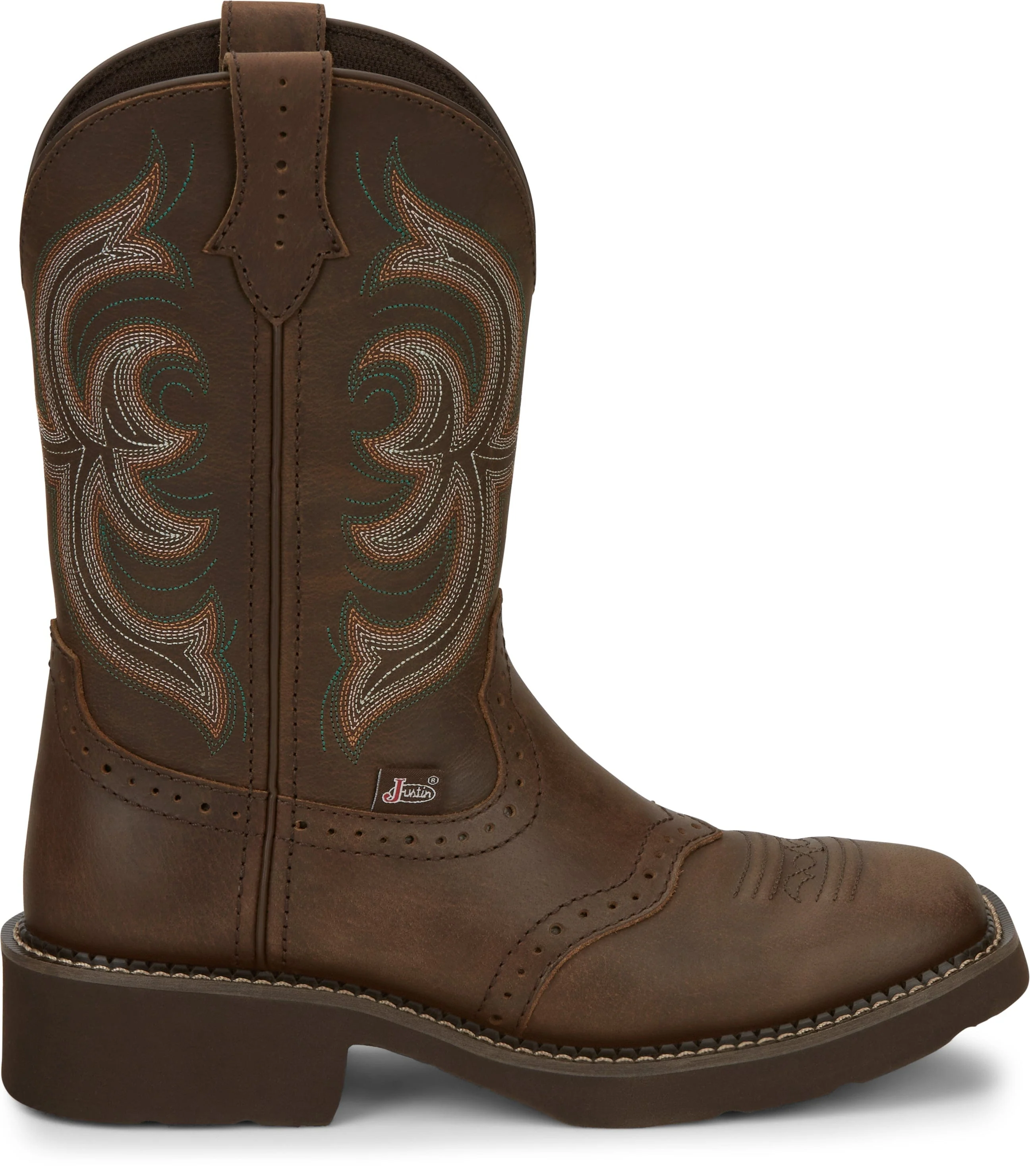 Justin Women's Inji Brown Western Boots GY9984 - Image 2