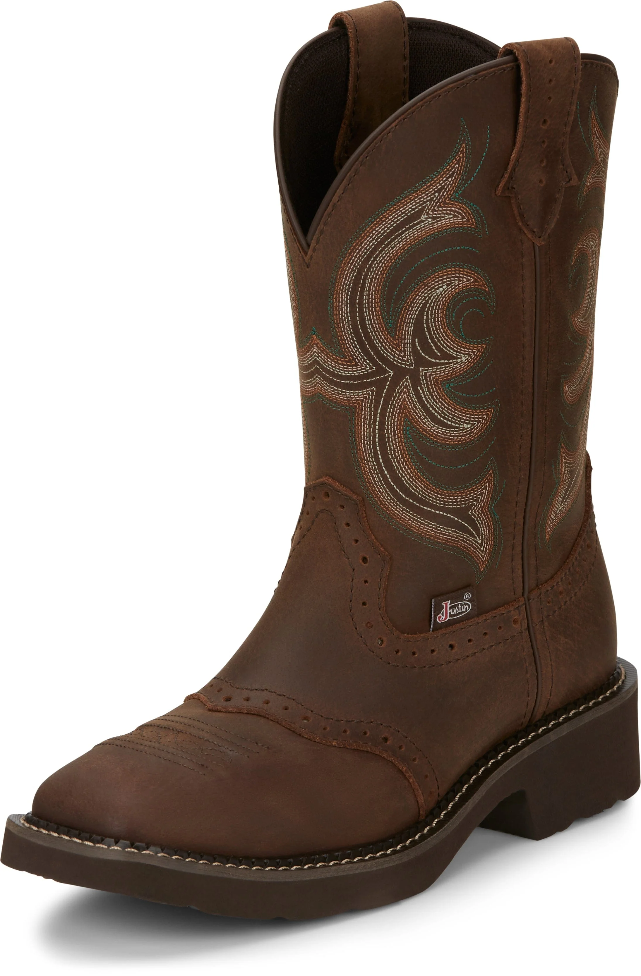 Justin Women's Inji Brown Western Boots GY9984 - Image 3