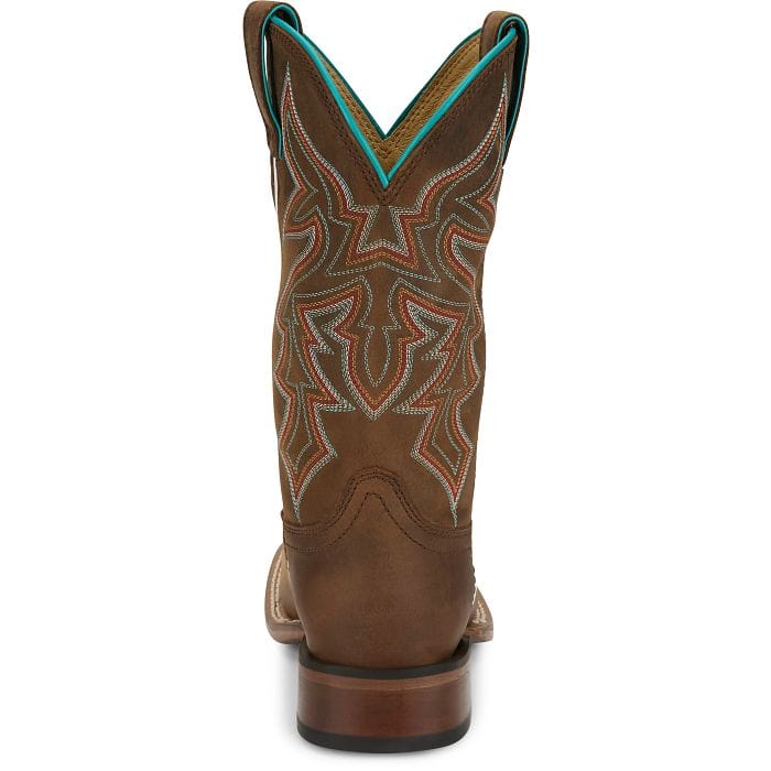 Justin Women's Miss Ellie Taupe Brown Western Boots FN4201 - Image 5