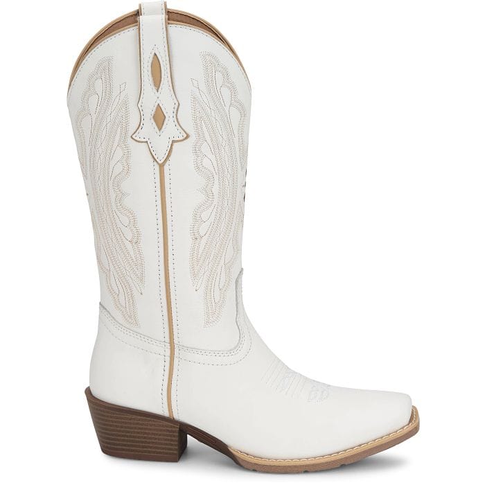 Justin Women's Rae Bright White Western Boot GY2875 - Image 3