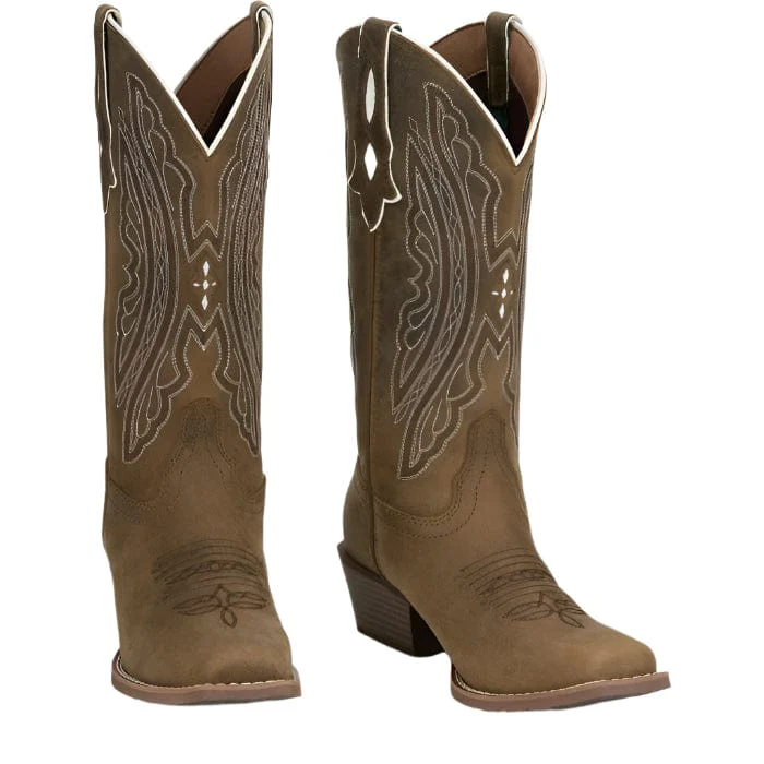 Justin Women's Rae Taupe Western Boot GY2877 - Image 6