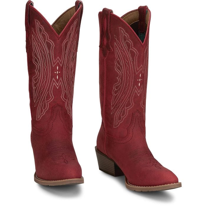 Justin Women's Renie Classic Red Western Boot GY2870 - Image 6