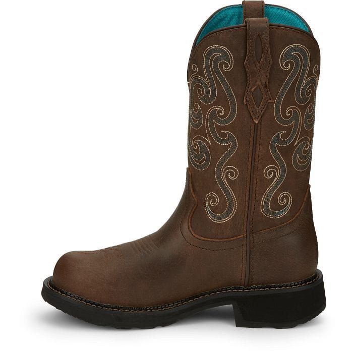 Justin Women's Tasha Brown Steel Toe Waterproof Work Boot GY9991 - Image 3