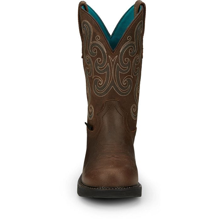 Justin Women's Tasha Brown Steel Toe Waterproof Work Boot GY9991 - Image 5
