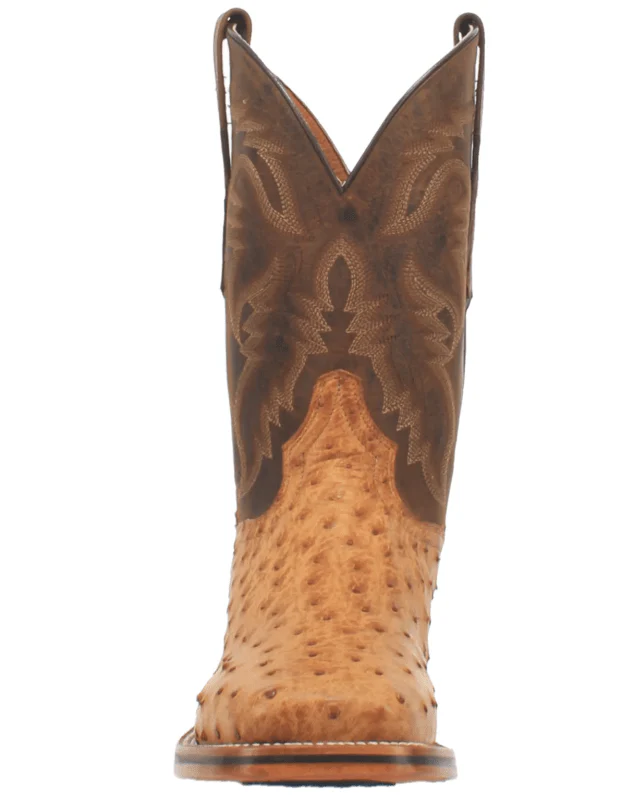 Dan Post Men's Kershaw Saddle Full Quill Ostrich Boots DP4951 - Image 5