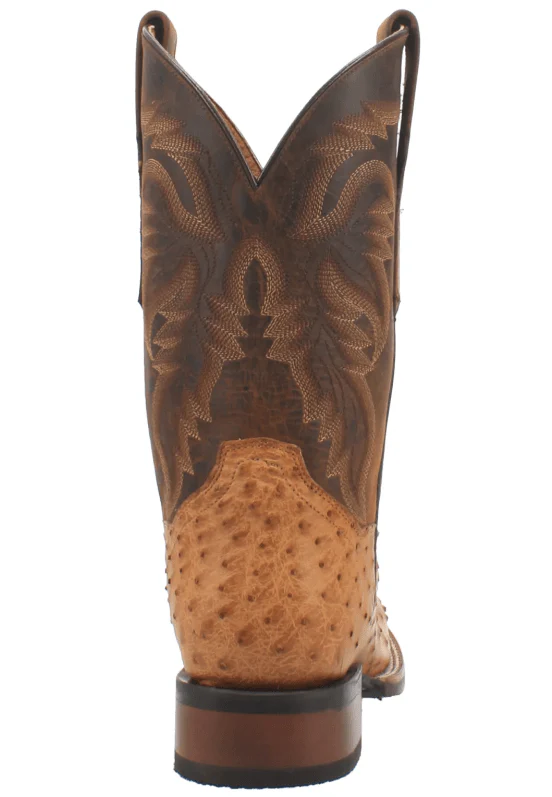 Dan Post Men's Kershaw Saddle Full Quill Ostrich Boots DP4951 - Image 6