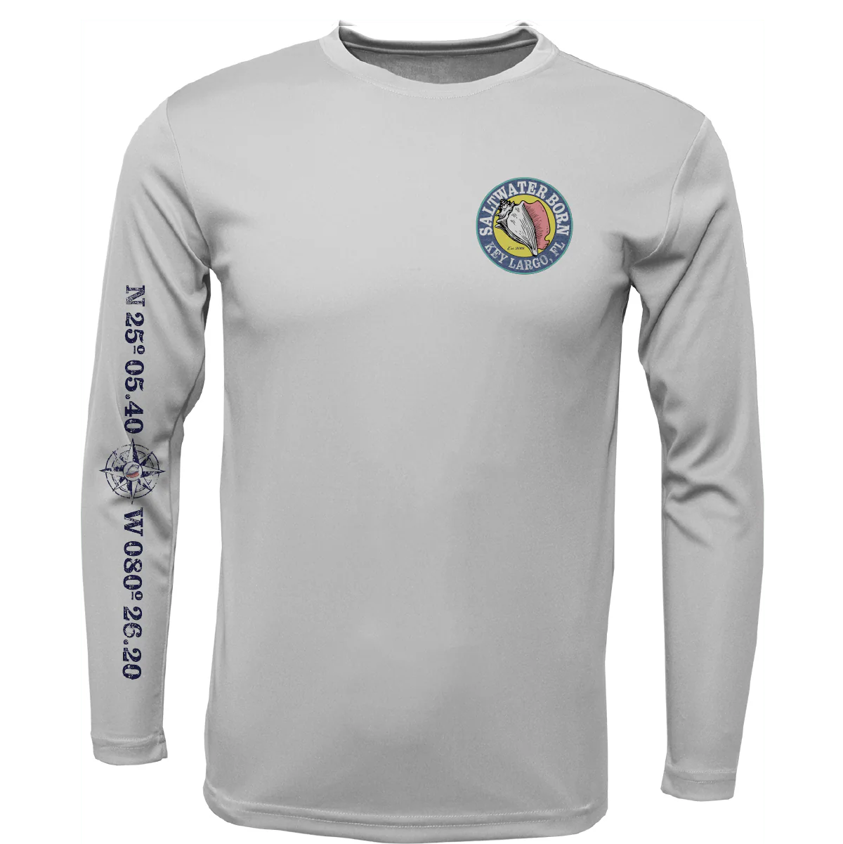 Key Largo, FL Surrender The Booty Long Sleeve UPF 50+ Dry-Fit Shirt
