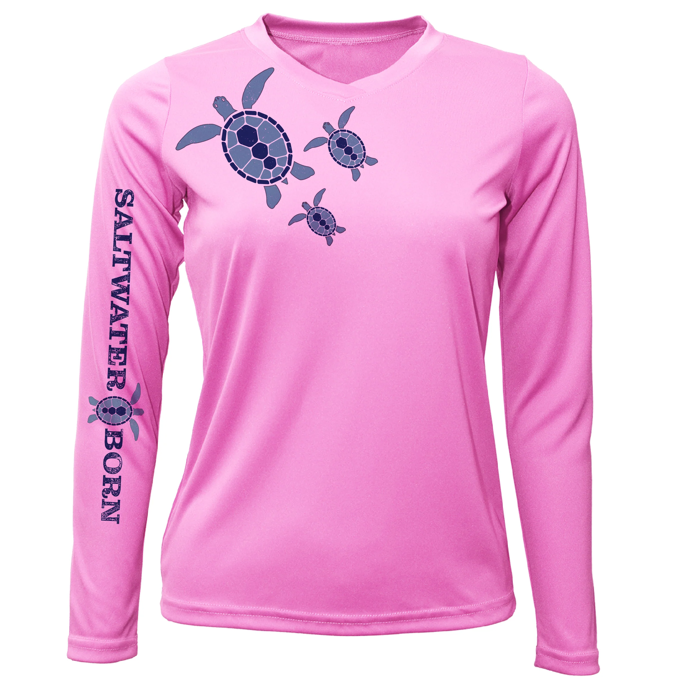 Key West, FL Baby Turtles Long Sleeve UPF 50+ Dry-Fit Shirt - Image 9
