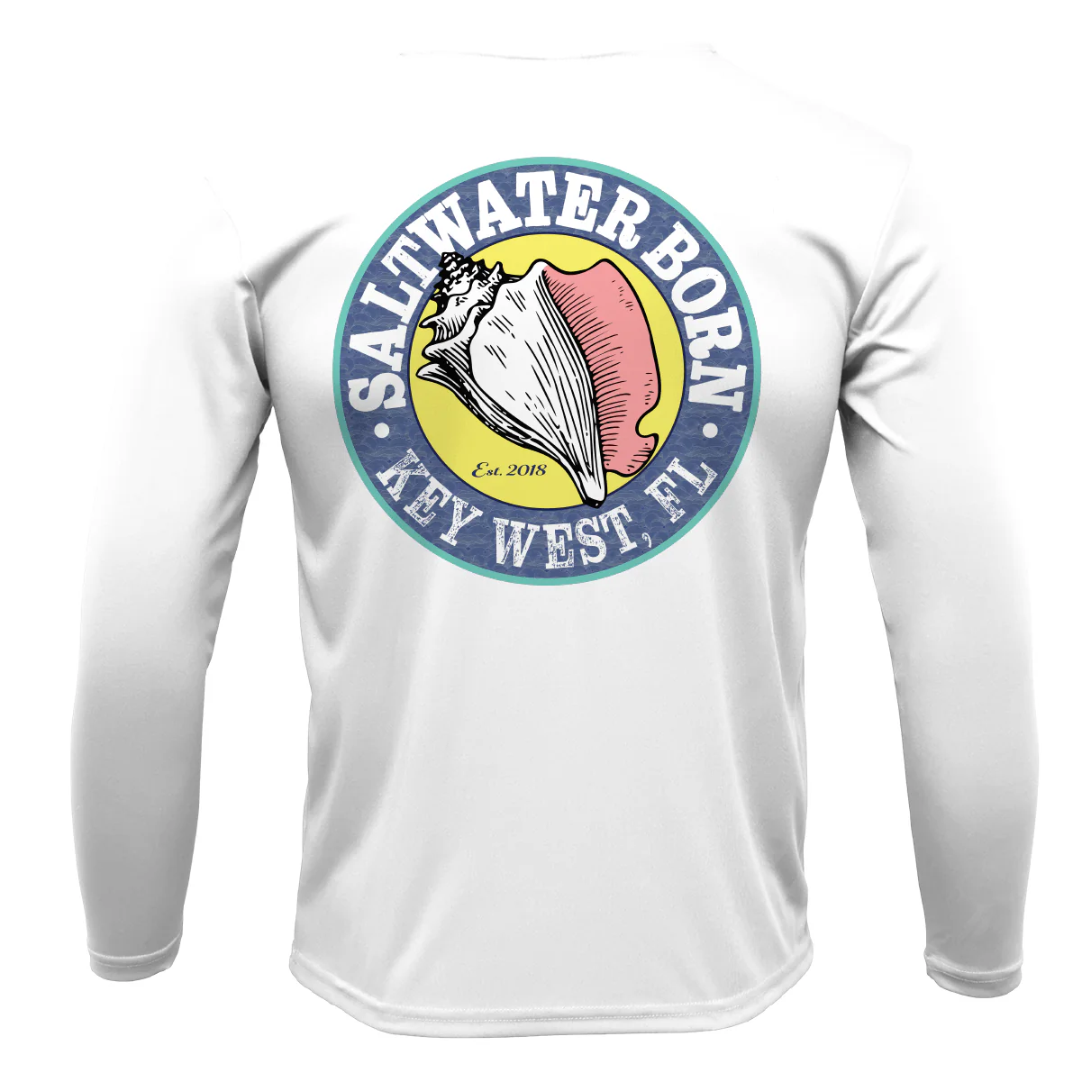 Key West, FL Florida Flag Long Sleeve UPF 50+ Dry-Fit Shirt - Image 8