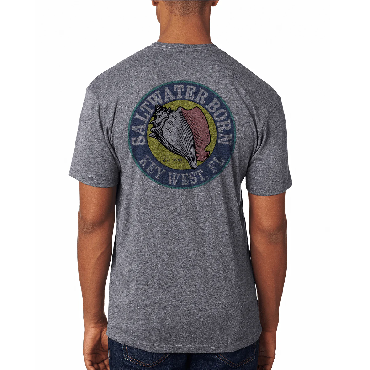 Key West, FL Garnet and Gold Soft Tee - Image 2
