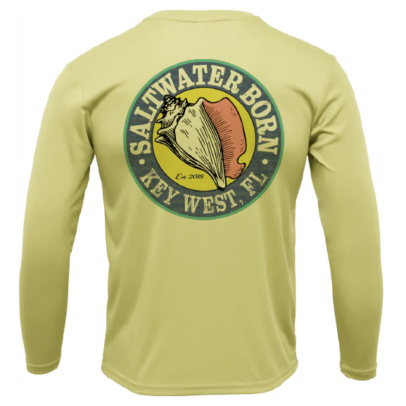 Key West, FL Hogfish Diver Long Sleeve UPF 50+ Dry-Fit Shirt - Image 10